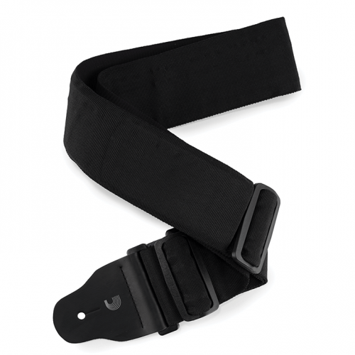 Ремінь гітарний D'ADDARIO 74T000 POLYPRO BASS GUITAR STRAP BLACK (PADDED)