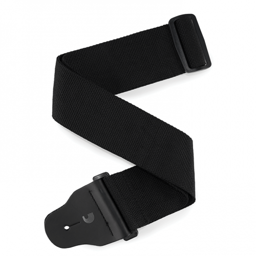 Ремінь гітарний D'ADDARIO 75B000 POLYPRO BASS GUITAR STRAP (BLACK)