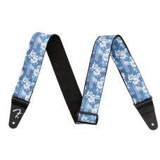 Ремінь гітарний FENDER STRAP 2" HAWAIIAN STRAPS BLUE FLORAL