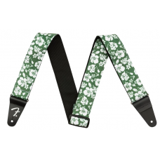 Ремінь гітарний FENDER STRAP 2" HAWAIIAN STRAPS GREEN FLORAL