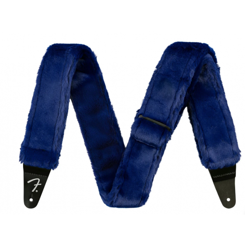 Ремінь гітарний FENDER STRAP 2" POODLE PLUSH STRAP BLUE