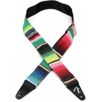 Ремінь гітарний FENDER STRAP SERAPE GREEN MULTI