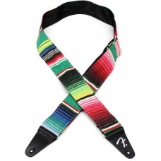 Ремінь гітарний FENDER STRAP SERAPE GREEN MULTI