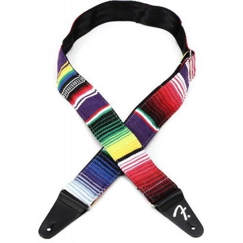 Ремінь гітарний FENDER STRAP SERAPE PURPLE MULTI