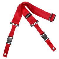 Ремінь гітарний DIMARZIO 2 INCH NYLON CLIPLOCK RED