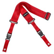 Ремінь гітарний DIMARZIO 2 INCH NYLON CLIPLOCK RED