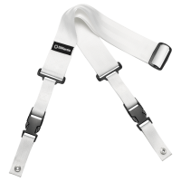 Ремінь гітарний DIMARZIO 2 INCH NYLON CLIPLOCK WHITE