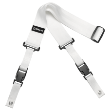 Ремінь гітарний DIMARZIO 2 INCH NYLON CLIPLOCK WHITE