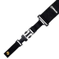 Ремінь гітарний DIMARZIO ELASTIC CLIPLOCK BLACK