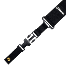 Ремінь гітарний DIMARZIO ELASTIC CLIPLOCK BLACK
