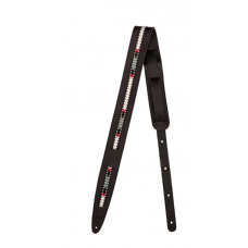 Ремінь гітарний FENDER STRAP ACOUSTIC PARAMOUNT LATHER BLACK