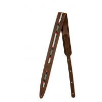 Ремінь гітарний FENDER STRAP ACOUSTIC PARAMOUNT LATHER BROWN