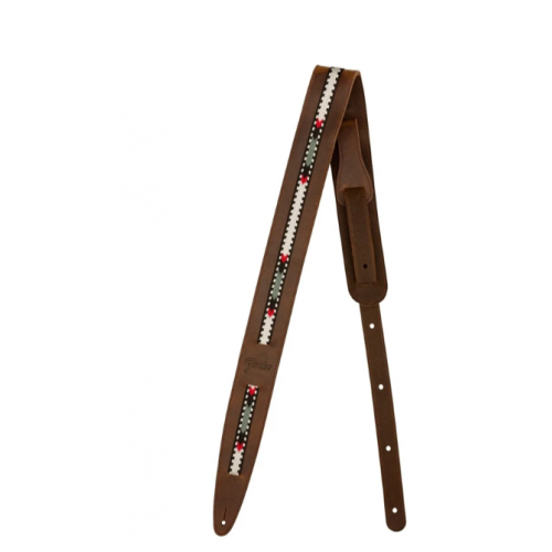 Ремінь гітарний FENDER STRAP ACOUSTIC PARAMOUNT LATHER BROWN