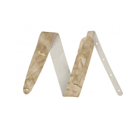 Ремінь гітарний FENDER STRAP TIE DYE LEATHER NATURAL
