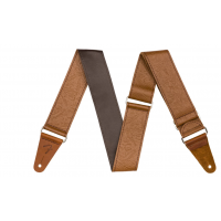 Ремінь гітарний FENDER STRAP 2" TOOLED LEATHER BROWN