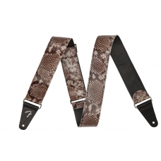 Ремінь гітарний FENDER STRAP 2" WILD FAUX SNAKESKIN LEATHER