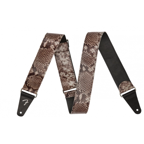 Ремінь гітарний FENDER STRAP 2" WILD FAUX SNAKESKIN LEATHER