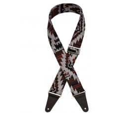 Ремінь гітарний FENDER STRAP 2" ZION AZTEC BLACK