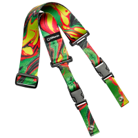 Ремінь гітарний DIMARZIO STEVE VAI CLIPLOCK - GREEN UNIVERSE
