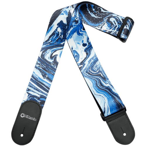 Ремінь гітарний DIMARZIO STEVE VAI PRINT - BLUE UNIVERSE