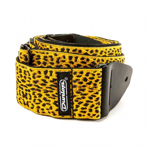DUNLOP D6725 JACQUARD LEOPARDSKIN STRAP
