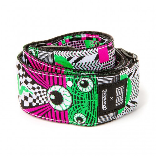 Ремінь гітарний DUNLOP ILD14 ILOVEDUST MNEMONIC FUZZ STRAP