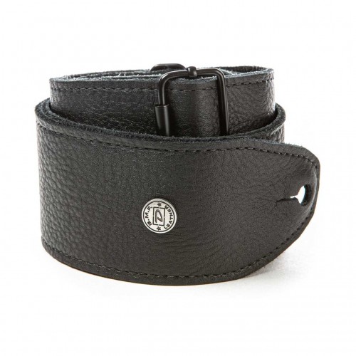 Ремінь гітарний DUNLOP BMF15BK BMF TRI-GLIDE LEATHER BLACK STRAP