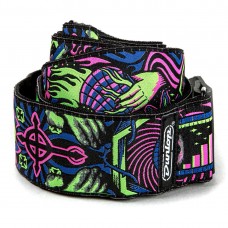 Ремінь гітарний DUNLOP ILD01 ILOVEDUST HEADSPACE GREEN STRAP
