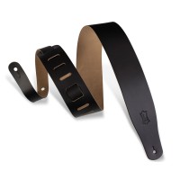 Ремінь гітарний LEVY'S M26-BLK Streamline Leather Series (Black)