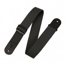 Ремінь гітарний LEVY'S M8POLY-BLK Single Tone Solid Colored Poly Series (Black)