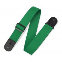 Ремінь гітарний LEVY'S M8POLY-GRN Single Tone Solid Colored Poly Series (Green)