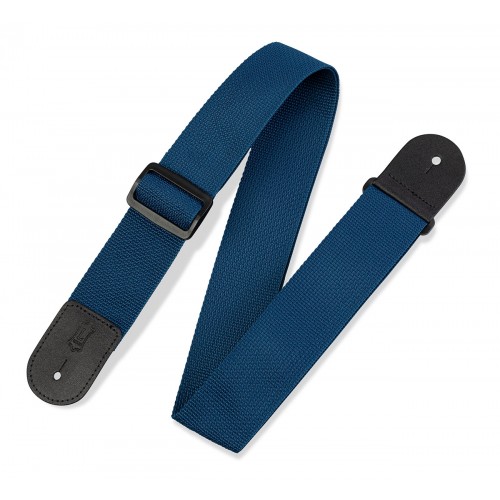 Ремінь гітарний LEVY'S M8POLY-NAV Single Tone Solid Colored Poly Series (Navy)