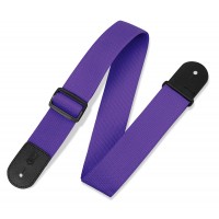 Ремінь гітарний LEVY'S M8POLY-PRP Single Tone Solid Colored Poly Series (Purple)