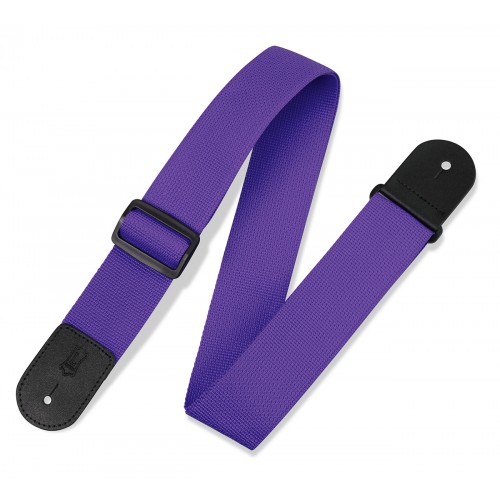 Ремінь гітарний LEVY'S M8POLY-PRP Single Tone Solid Colored Poly Series (Purple)