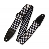Ремінь гітарний LEVY'S MP-28 Graphic Waves Series (Checkerboard)