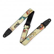 Ремінь гітарний LEVY'S MP2TAT-005 Tattoo Series (Old School)