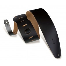 Ремінь гітарний LEVY'S M4-BLK Lead Leather Series (Black)