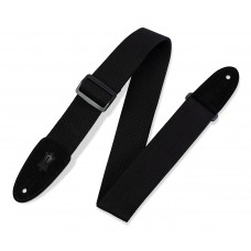 Ремінь гітарний LEVY'S MC8-BLK CLASSICS SERIES COTTON GUITAR STRAP (BLACK)