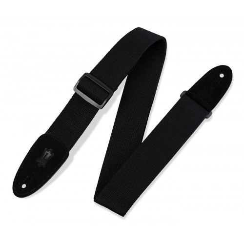 Ремінь гітарний LEVY'S MC8-BLK CLASSICS SERIES COTTON GUITAR STRAP (BLACK)