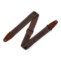 Ремінь гітарний LEVY'S MC2CG-BRN-DBR Cotton Combo Series (Brown/Dark Brown)