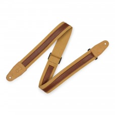 Ремінь гітарний LEVY'S MC2CG-TAN-TAN Cotton Combo Series (Tan/Tan)