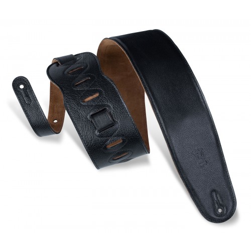 Ремінь гітарний LEVY'S M4GF-BLK Heritage Crafted Series (Black)