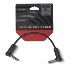 Інструментальний кабель D'ADDARIO PW-AMSPRR-105 American Stage Patch (15cm)