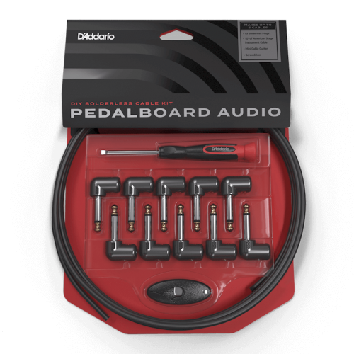 Інструментальний кабель D'ADDARIO PW-GPKIT-10 DIY Solderless Pedalboard Cable Kit