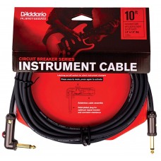 Інструментальний кабель D'ADDARIO PW-AGLRA-10 Curcuit Breaker Latching Switch (3m)