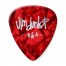 Набір медіаторів DUNLOP CELLULOID RED PEARLOID PICK HEAVY