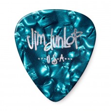 Набір медіаторів DUNLOP CELLULOID TURQUOISE PEARLOID PICK MEDIUM