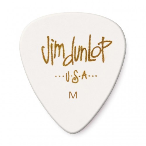 Набір медіаторів DUNLOP CELLULOID WHITE PICK MEDIUM