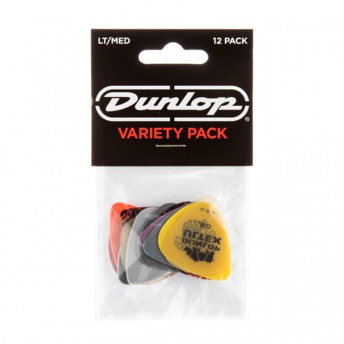 Набір медіаторів DUNLOP GUITAR PICK LT/MD VARIETY PACK