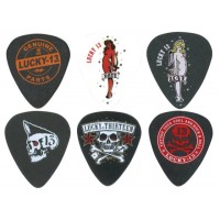 Набір медіаторів DUNLOP LUCKY 13 ARTIST SERIES PICK .73MM